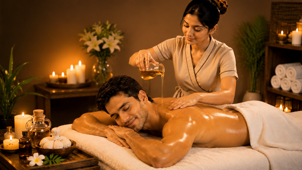 1 Hour Only Massage & 1 Happy Ending