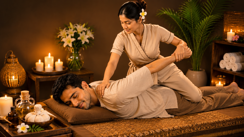 1 Hour Thai Massage & 1 Happy Ending